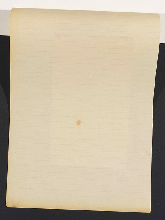 Max Klinger - Rueckseite