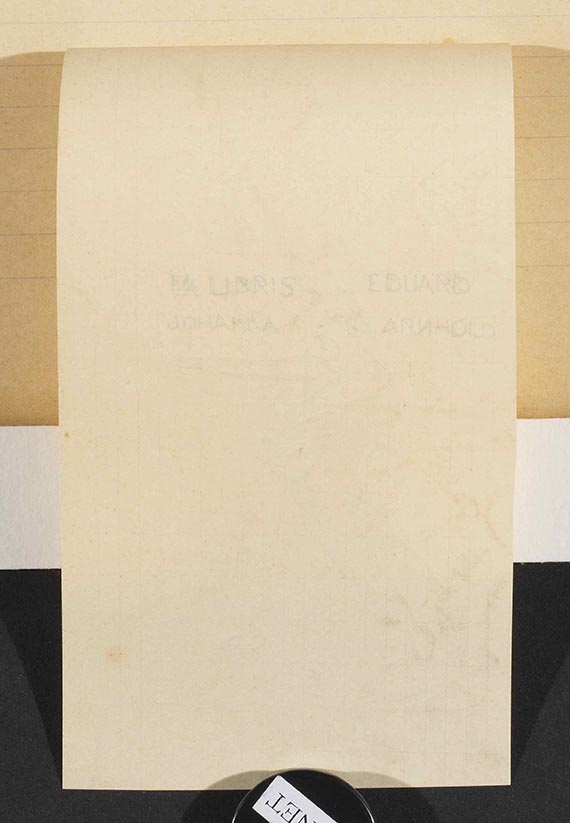 Max Klinger - Rueckseite