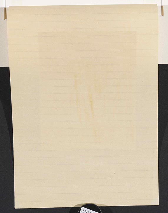 Max Klinger - Rueckseite