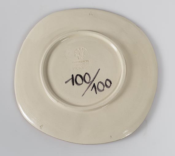 Pablo Picasso - Rueckseite