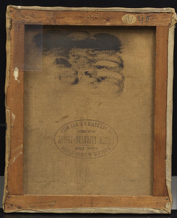 Jean Fautrier - Rueckseite