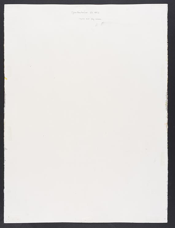 J&uuml;rgen Partenheimer - Rueckseite