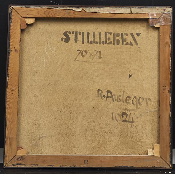 Rudolf Ausleger - Rueckseite