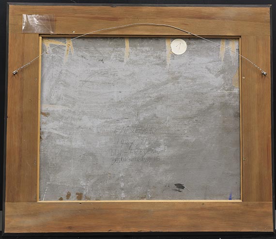 Rudolf Ausleger - Rueckseite