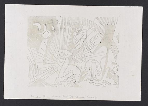 Franz Marc - Rueckseite