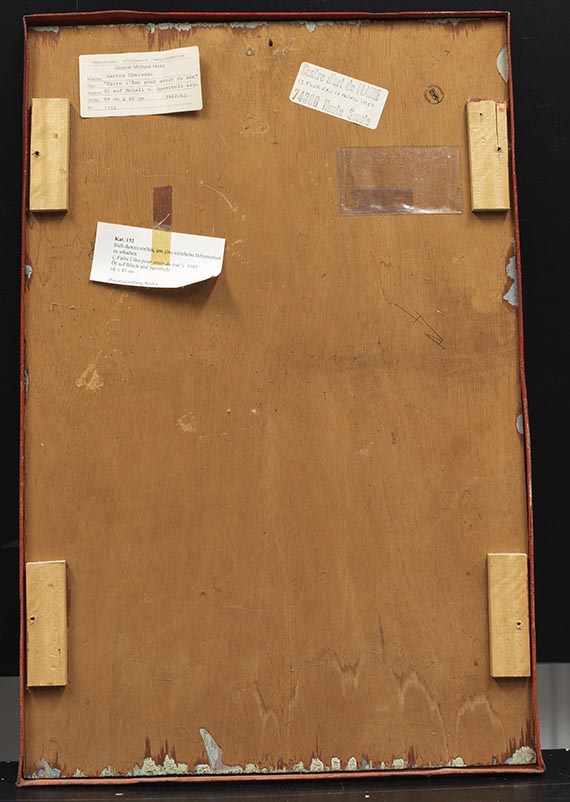 Gaston Chaissac - Rueckseite