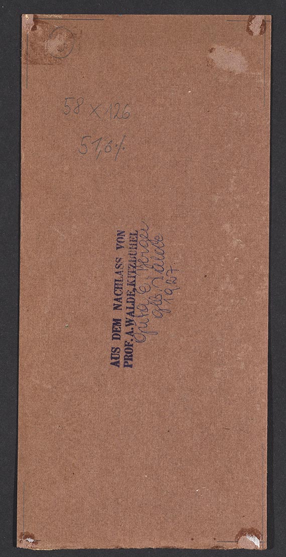 Alfons Walde - Rueckseite