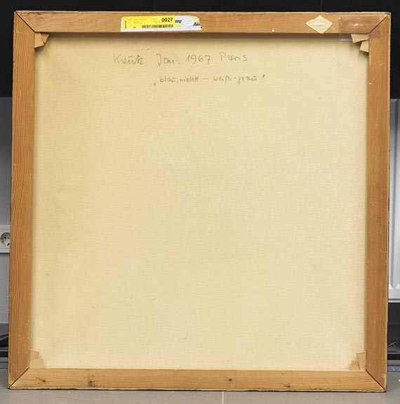 Heinz Kreutz - Rueckseite