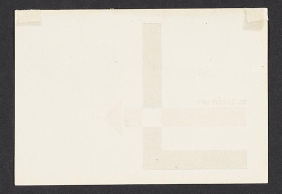 El Lissitzky - Rueckseite