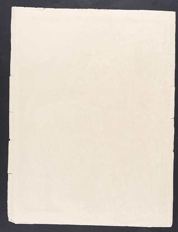 Peter August B&ouml;ckstiegel - Rueckseite