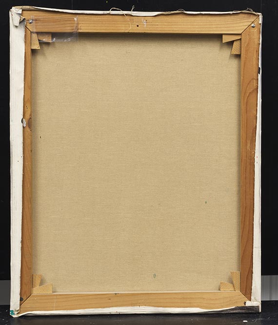 Paul Wunderlich - Rueckseite