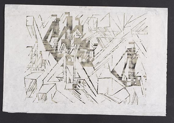 Lyonel Feininger - Rueckseite