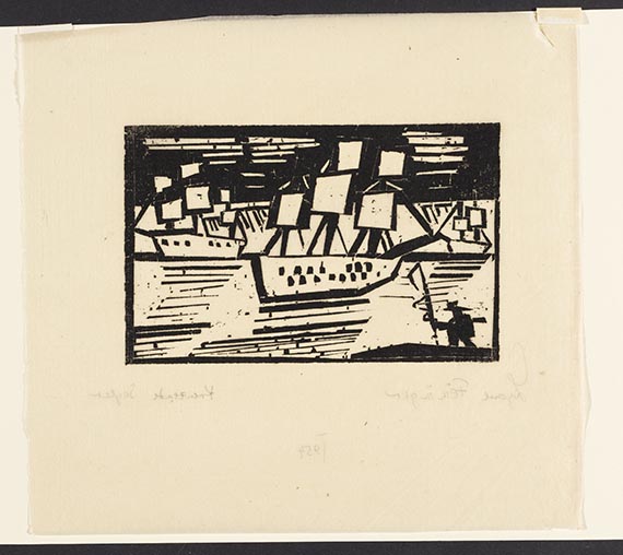 Lyonel Feininger - Rueckseite