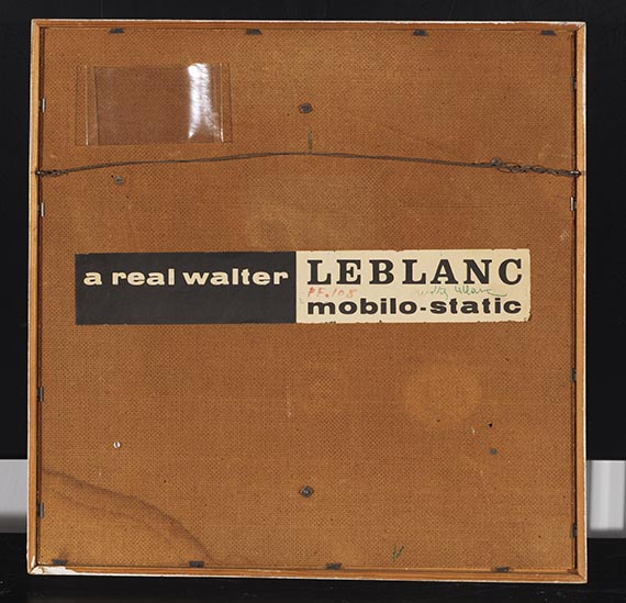 Walter Leblanc - Rueckseite