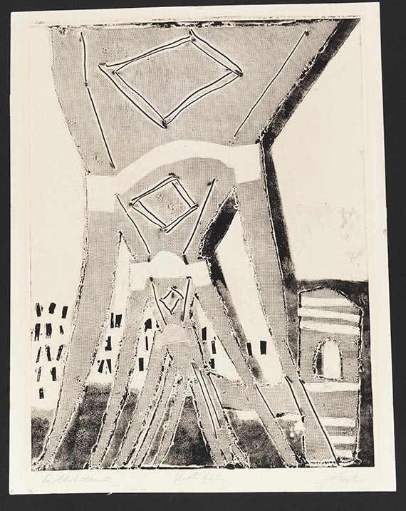 Rolf Nesch - Zustand