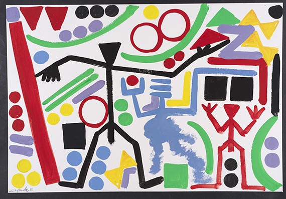 A. R. Penck (d.i. Ralf Winkler) - Zustand