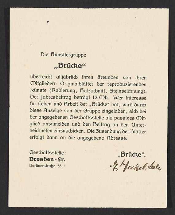 Erich Heckel - Zustand