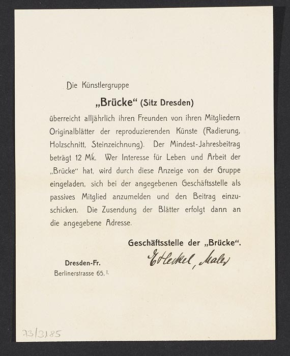 Erich Heckel - Zustand