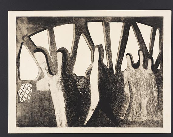 Rolf Nesch - Zustand