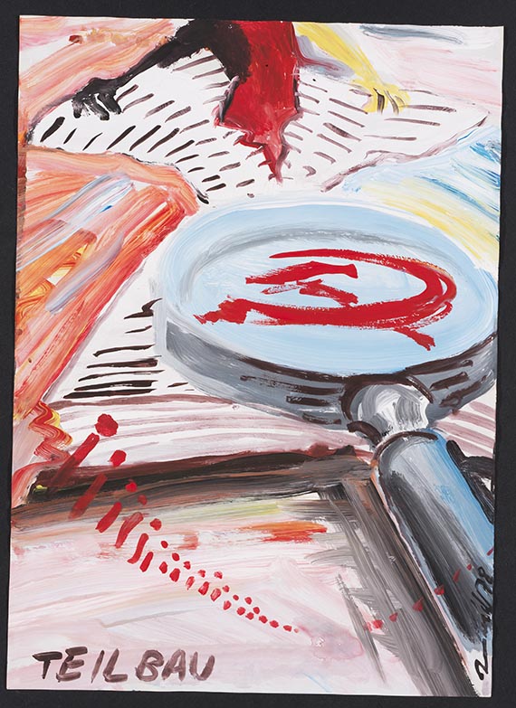 J&ouml;rg Immendorff - Zustand