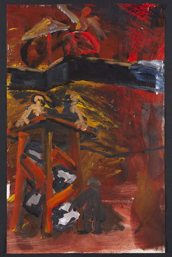 J&ouml;rg Immendorff - Zustand