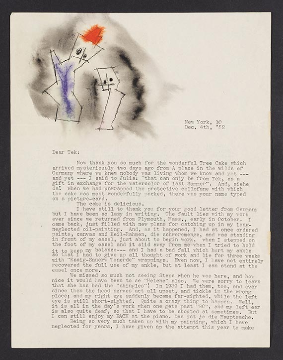Lyonel Feininger - Zustand